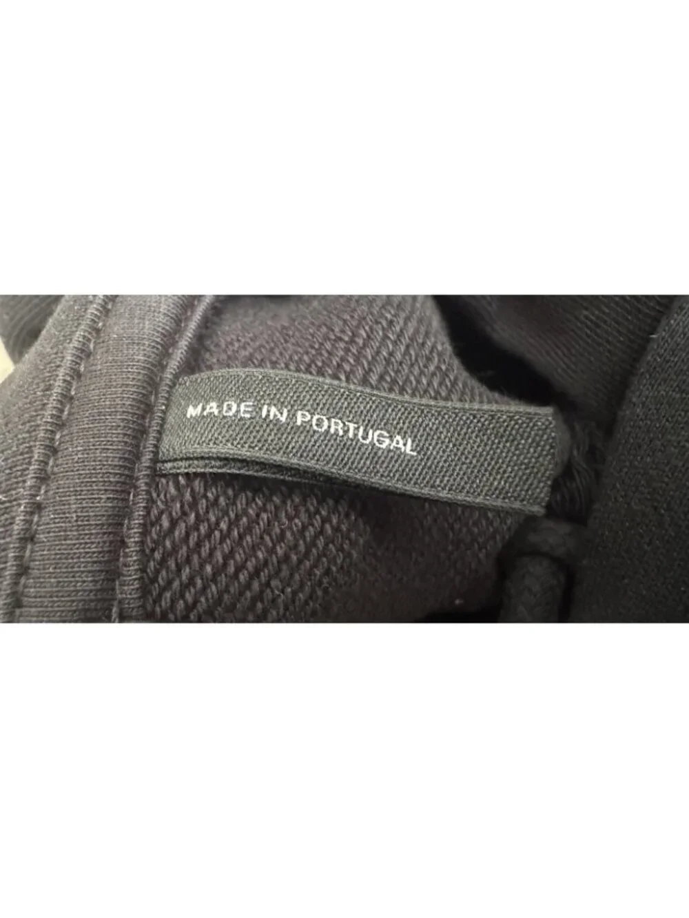 Helmut Lang Black Spell Out Hoodie Men XXL Designer Streetwear Logo - Picture 10 of 10